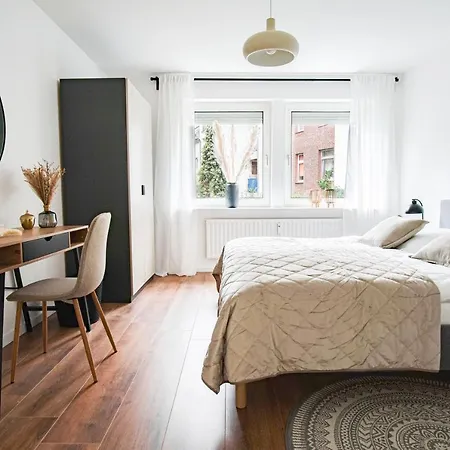 Homefy Bright And Cozy Holiday Apartment - Washer & Dryer - Free Parking Essen Extérieur photo